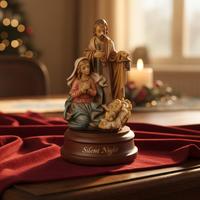 Carillon Sacra Famiglia "Silent Night" - Elegante 