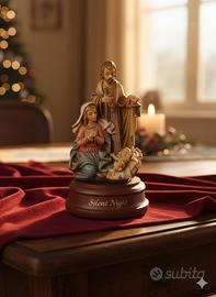 Carillon Sacra Famiglia "Silent Night" - Elegante 