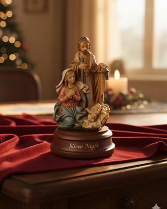 Carillon Sacra Famiglia "Silent Night" - Elegante 