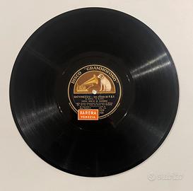 Rarissimo disco 78 giri Fascista - Giovinezza