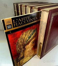 L'Arte Racconta Completa in 6 Volumi 48 Fascicoli