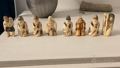 Statuette orientali Netsuke