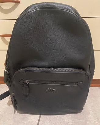 Zaino Polo Ralph Lauren in pelle martellata