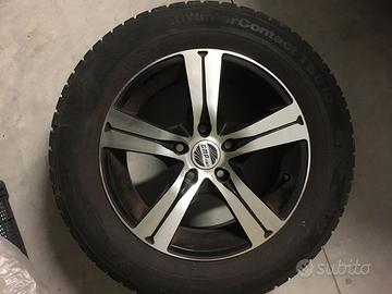 Cerchi in lega 15X6.5JJ ET35+pneumatici invernali