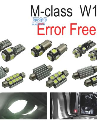 KIT 16 LAMPADE LED INTERNE PER MERCEDES CLASSE M W