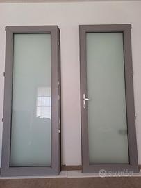 PORTAFINESTRA FINSTRAL PVC-PVC DOPPIA ANTA