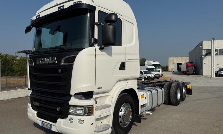 Motrice Scania R580 V8 streamline a telaio euro 6 