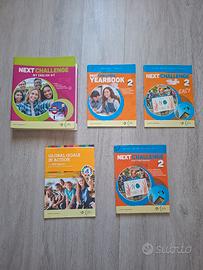 Next Challenge 2 Inglese Medie + 5 libri