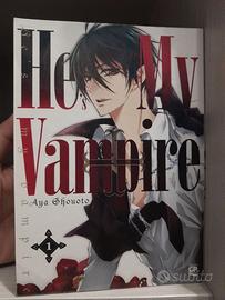 he's my vampire 1 manga aya shouoto gp manga nuovo