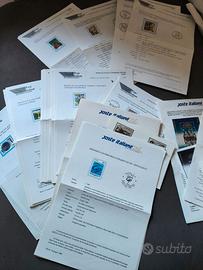 Bollettini Poste Italiane Filatelia,comunicati PT