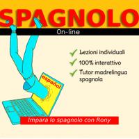 Lezioni on-line di SPAGNOLO con madrelingua