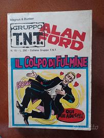 alan ford n. 15 gruppo tnt con adesivi