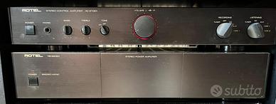 Stereo Power Amplifier ROTEL RC 970BX + RB 960BX