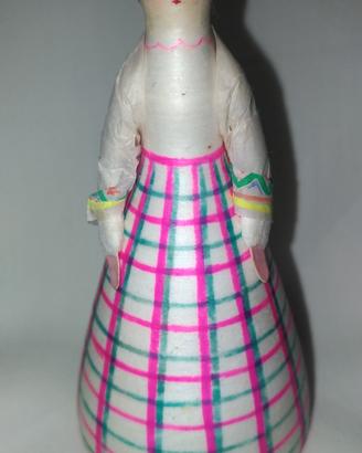 Bambola Russa Papier Mache (Lettonia)