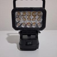 Faretto led per batteria Makita 18 v