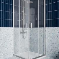 Box doccia 75x75 + piatto doccia nuovo imballato