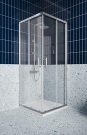 Box doccia 75x75 + piatto doccia nuovo imballato
