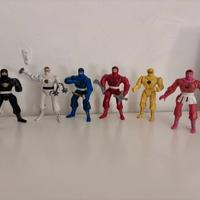 Lotto POWER RANGERS Ninja Rangers 1995 BANDAI
