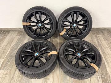 Cerchi originali BMW 18” neri + gomme invernali