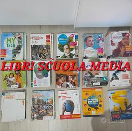 libri scuola media varie annualità