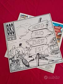 883 Nord Sud Ovest Est - Vinile originale 1993
