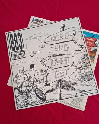 883 Nord Sud Ovest Est - Vinile originale 1993