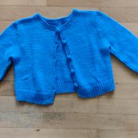 3 Cardigan lavorati ai ferri a mano Taglia 42/44