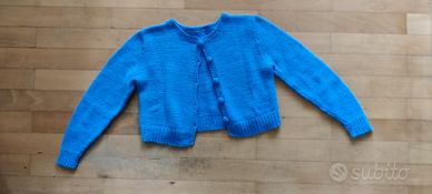 3 Cardigan lavorati ai ferri a mano Taglia 42/44