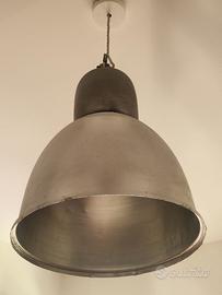 Lampadario industriale francese primi ’900