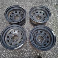 Cerchi In Ferro Da 15" Per Toyota Land Cruiser LJ