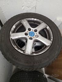 4 gomme invernali  con cerchi 