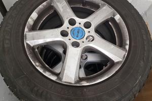 4 gomme invernali  con cerchi 