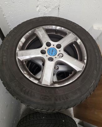 4 gomme invernali  con cerchi 