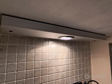 Barra illuminazione alluminio sottopensile 45