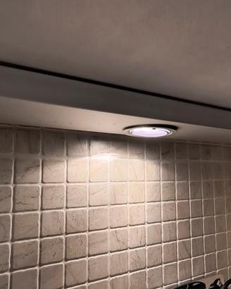 Barra illuminazione alluminio sottopensile 45