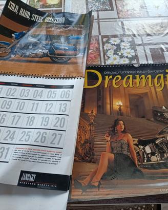 Due calendari Harley Davidson