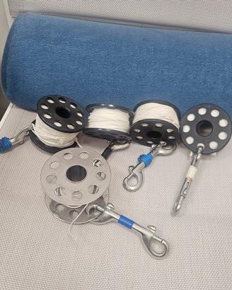 spool con moschettone 