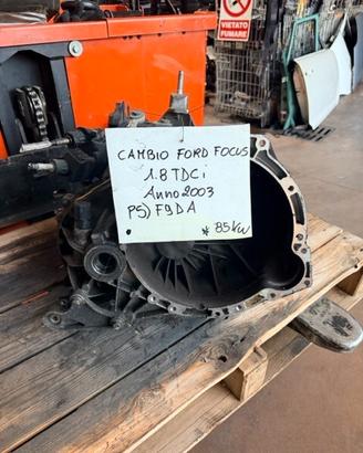 Cambio Ford Focus 1.8 TDCi Anno 2003 Codice Motore