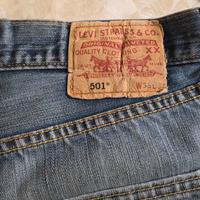 jeans Levi's 501 uomo tg 33/36