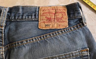 jeans Levi's 501 uomo tg 33/36