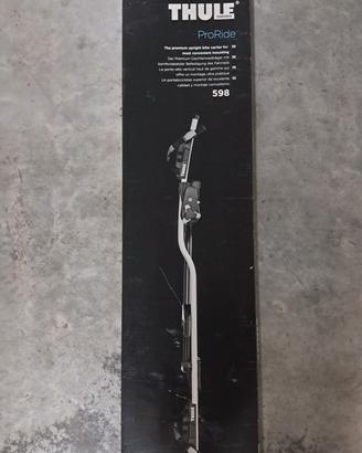 Thule proride 598 silver portabici da tetto NUOVO