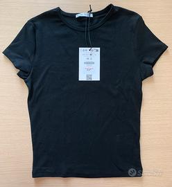 Maglietta maniche corte donna nera