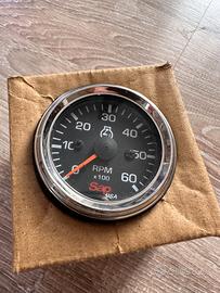 Contagiri elettrico 0-6000giri/min, 12/24Volt 52mm