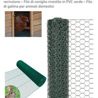 Rete metallica esagonale 25mt