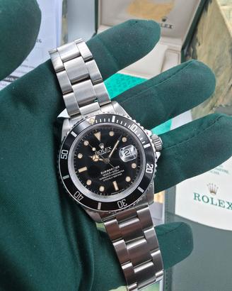 Rolex Submariner 16610 Spider Dial Full Set 1992