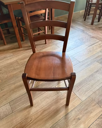 Tavoli e sedie legno