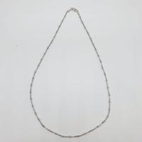 COD.15.26 COLLANA ORO BIANCO 18K 750 CM.41 GR.5,60