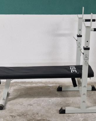 Panca piana + DIP grip