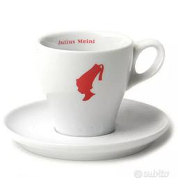 Julius meinl tre tazzine da caffe con piattino