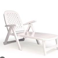 lettino sdraio  mare come nuovo pieghevole